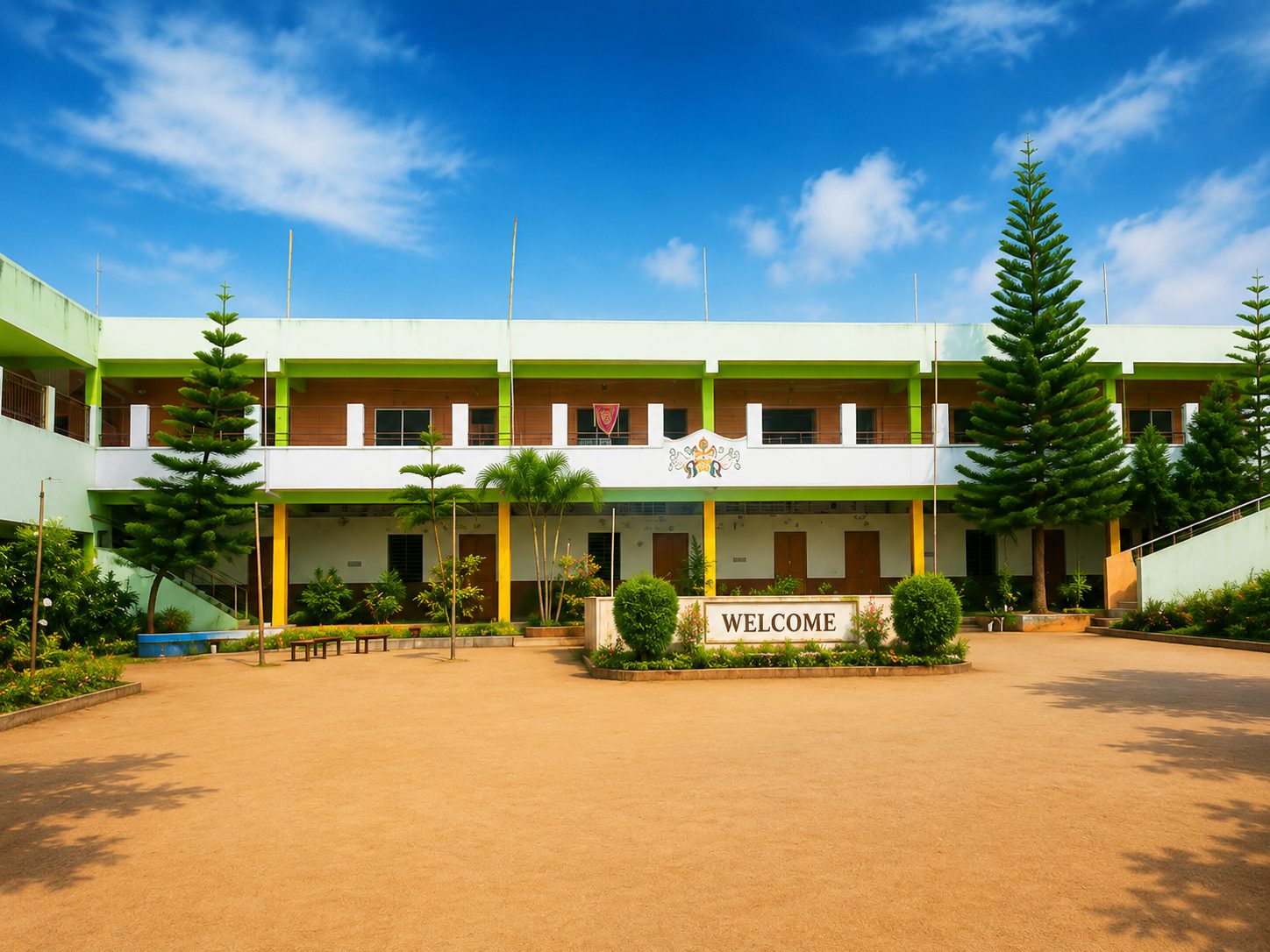 New Generation Matriculation School campus building, Palayam